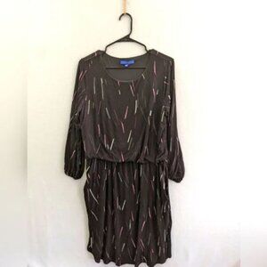 Apt. 9 large Memphis design style dress Women's Large